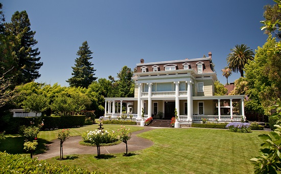 Churchill Manor B&B is a great place to stay during the Napa Film Festival