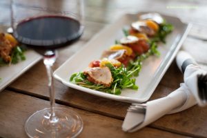 food and wine on a Napa Valley Food Tour